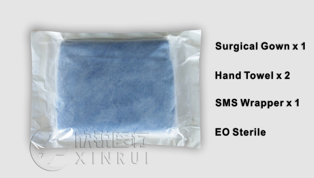 Disposable Medical Sterile SMS Surgical Gown - Reinforced